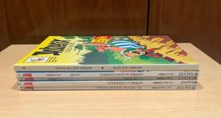 Lote 5 cómics Astérix y Obélix. Salvat Tapa Dura