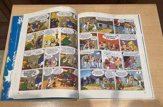 Lote 5 cómics Astérix y Obélix. Salvat Tapa Dura