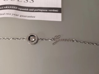 Pulsera Guess Plata con Circonitas