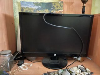 Pantalla HP 22 Negra