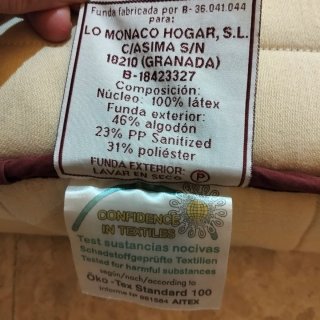 Colchón de látex