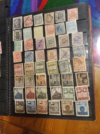 232 sellos primer centenario