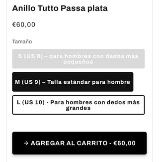 Anillo Bad Socials Plata Tutto Passa
