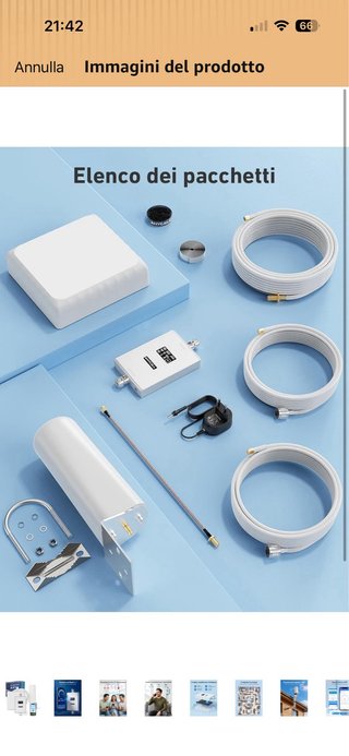 Kit Amplificatore Segnale Cellulare Nuovo
