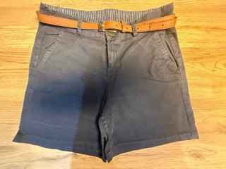 Lote 2 shorts mujer talla L + cinturones
