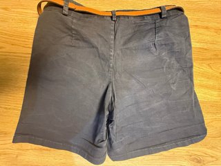 Lote 2 shorts mujer talla L + cinturones