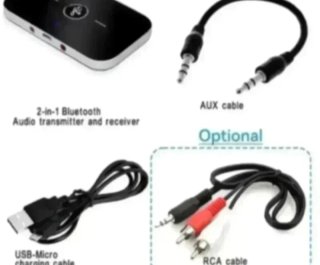 Transmisor Receptor Audio Bluetooth 5.3 - 600mAh