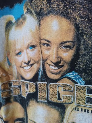 Maglia Spice Girls Vintage Anni 90 Tg L