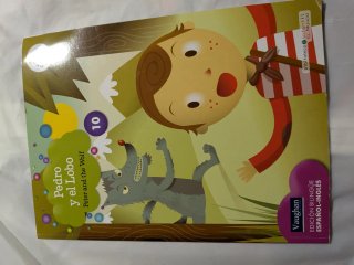 Lote libros infantiles bilingüe español-ingles