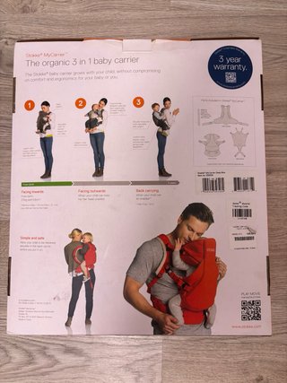 Mochila portabebés Stokke MyCarrier 3 en 1