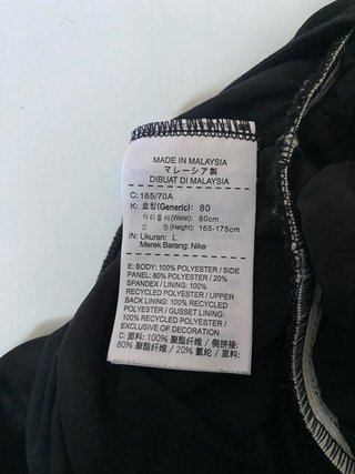 Pantaloncini Nike Dri-Fit Neri Uomo