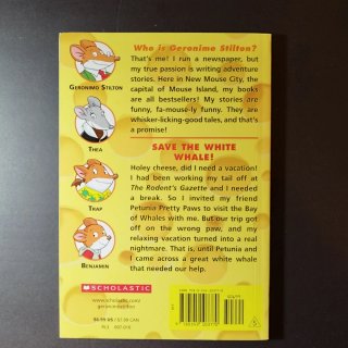 Libro en inglés de Gerónimo Stilton