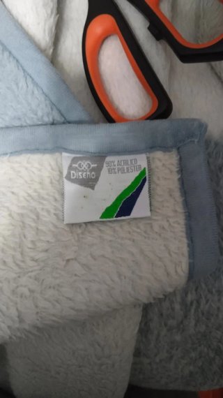 Manta vintage flores cama 135 cm