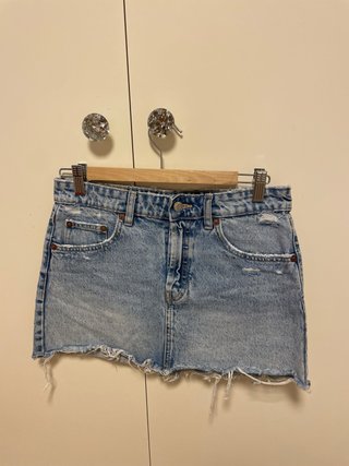 Falda vaquera Zara Talla S