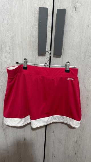 Falda Adidas Rosa y Blanca