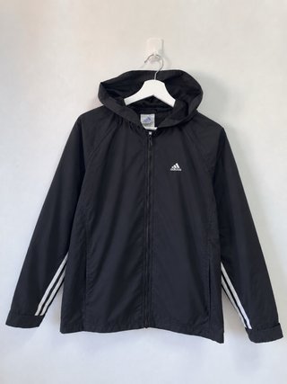 Chaqueta Adidas Negra con Capucha