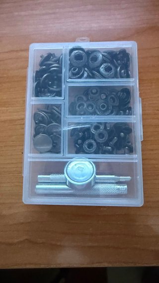 Kit Broches Presión con Herramientas