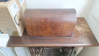 Máquina de coser Wertheim antigua