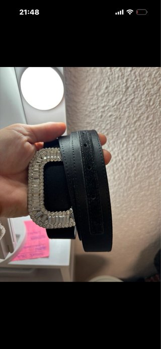 Cinturón Roger Vivier Hebilla Brillante