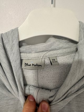 Mono con capucha Blue Motion gris Talla XS