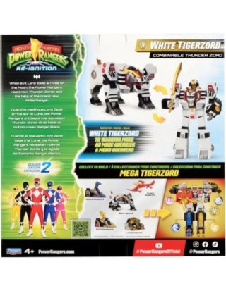 Mighty Morphin Power Rangers White Tigerzord