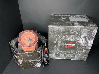Reloj Casio G-Shock Naranja y Rosa