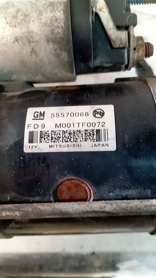 Motor arranque opel 55570068 astra j 230185