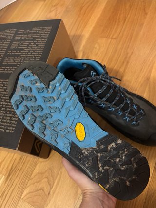 Zapatillas Asolo Talla 40 Azul/Gris
