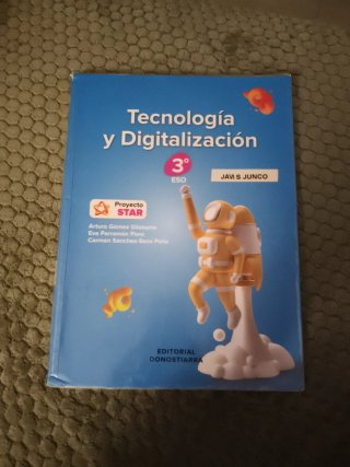 Tecnología y Digitalización 3o ESO Proyecto Star