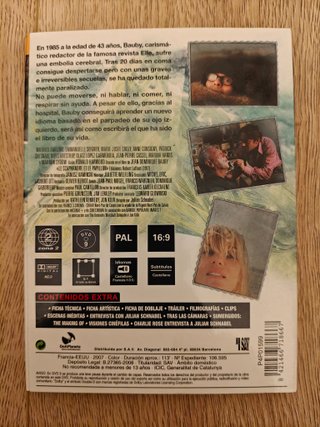 DVD La Escafandra y la Mariposa Ed. Especial