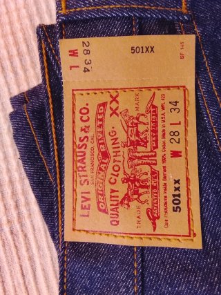 Levi's 501 Shrink-to-Fit 28x34