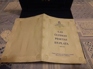 Colección Últimas Pesetas Plata