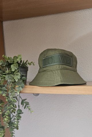 Sombrero Loewe verde oliva