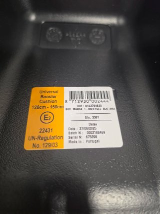 Asiento elevador coche Bebeconfort Manga i-Safe