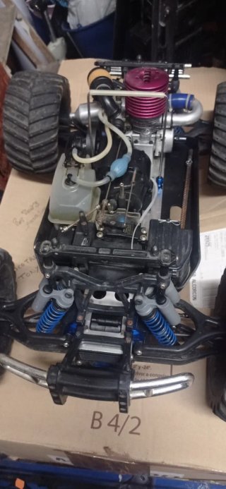 Coche radiocontrol nitro