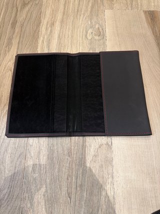 Portadocumentos Alfa Romeo Negro