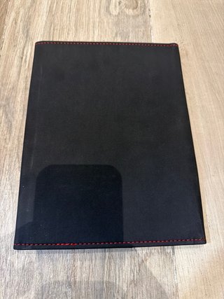Portadocumentos Alfa Romeo Negro