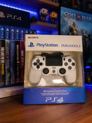 Mando PS4 Dualshock 4 Blanco