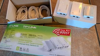 TP-Link TL-WPA4220T KIT AV500 PLC WiFi Extender