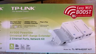 TP-Link TL-WPA4220T KIT AV500 PLC WiFi Extender