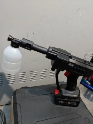 Pistola de presión a batería