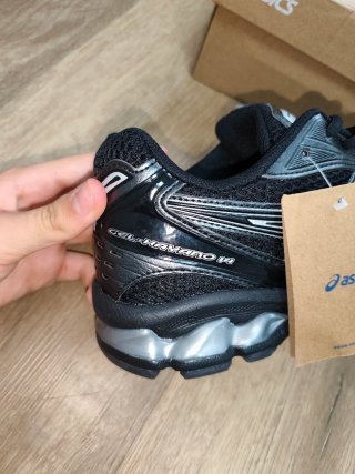 Asics Gel Kayano 14 Zapatillas Negras/Plata
