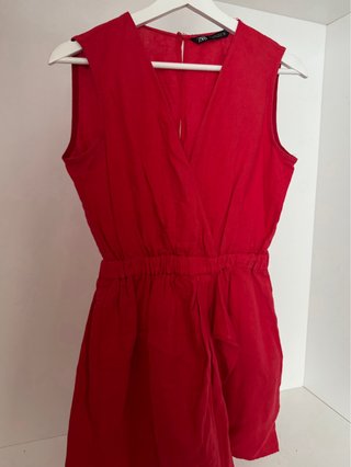 Mono Zara Rojo Talla s