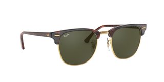 Ray-Ban Clubmaster Gafas de Sol Marrón Dorado