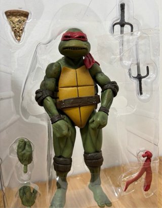 Figura Raphael Tortugas Ninja NECA