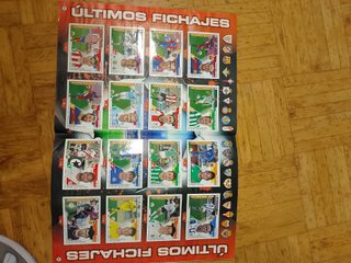 Álbum Panini Liga Este 2015-16 faltan 4 solo