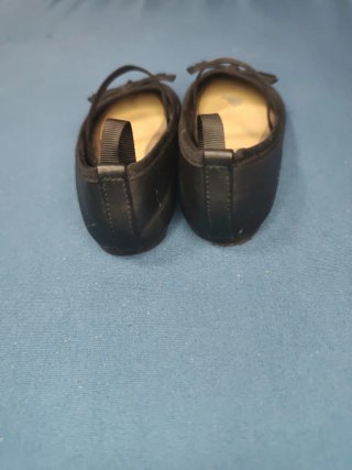 Zapatos planos negros niña lazo Inextenso