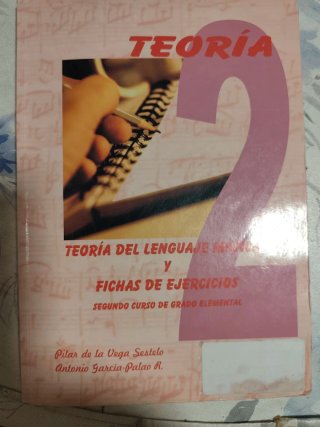 Lote 3 libros música 2º curso grado elemental