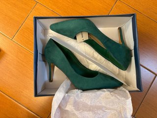 Zapatos de tacón Marypaz verdes talla 39