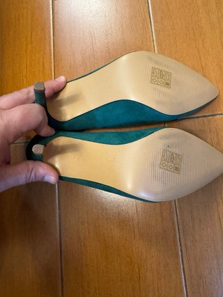 Zapatos de tacón Marypaz verdes talla 39